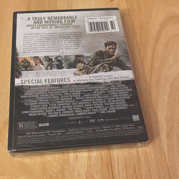 Hacksaw Ridge DVD - Picture 2 of 4